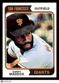 1974 Topps Garry Maddox #178