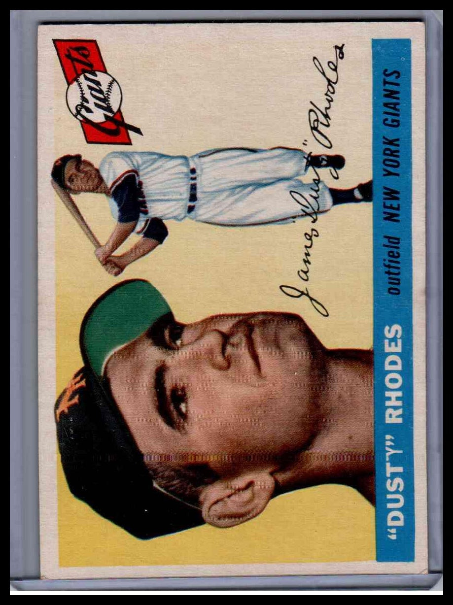 1955 Topps Dusty Rhodes #1
