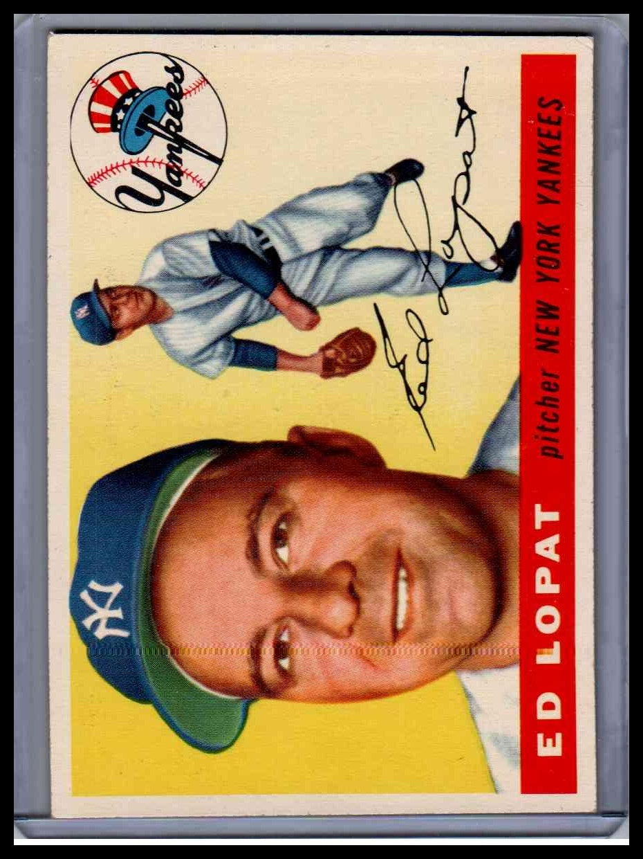 1955 Topps Ed Lopat #109