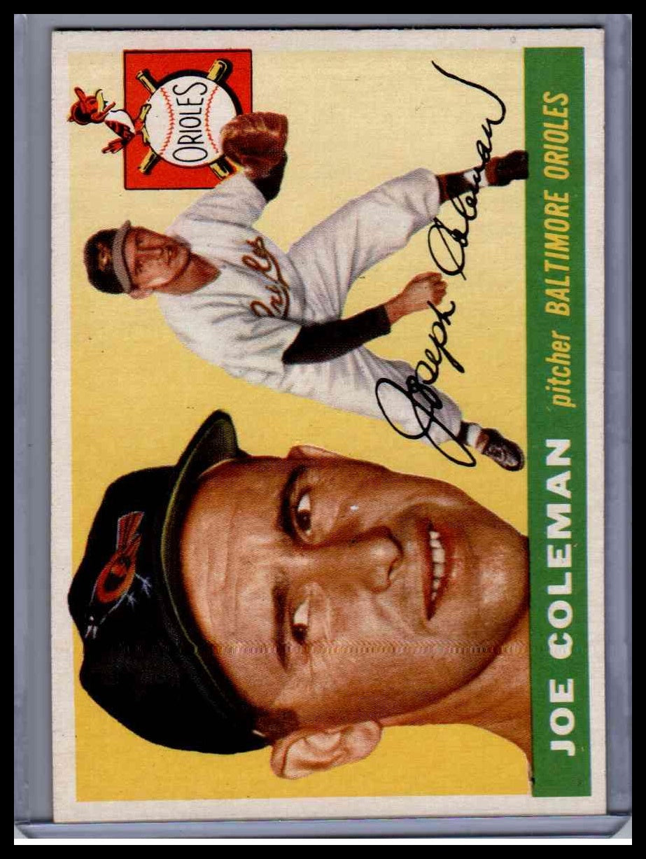 1955 Topps Joe Coleman #162