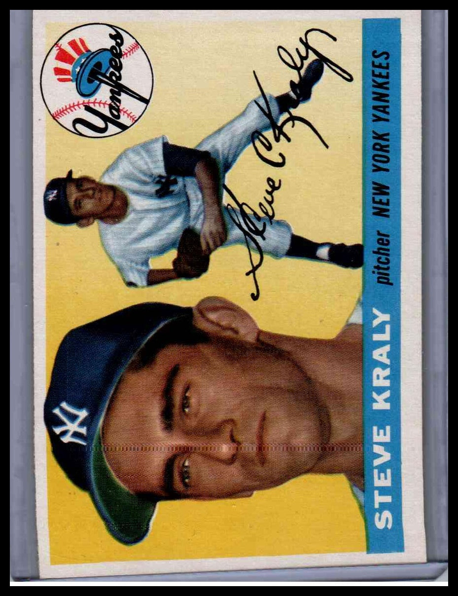 1955 Topps Steve Kraly #139