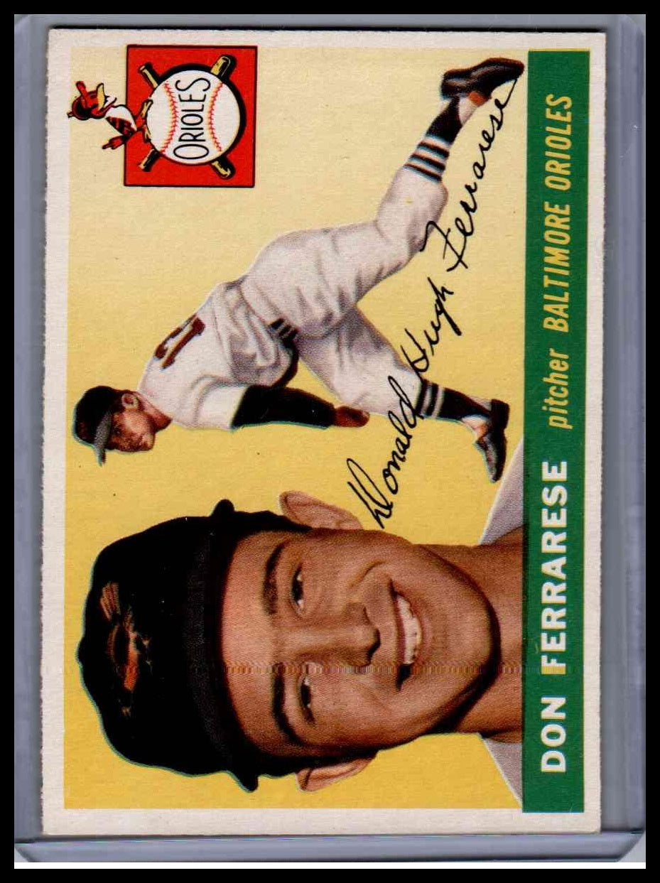 1955 Topps Don Ferrarese #185