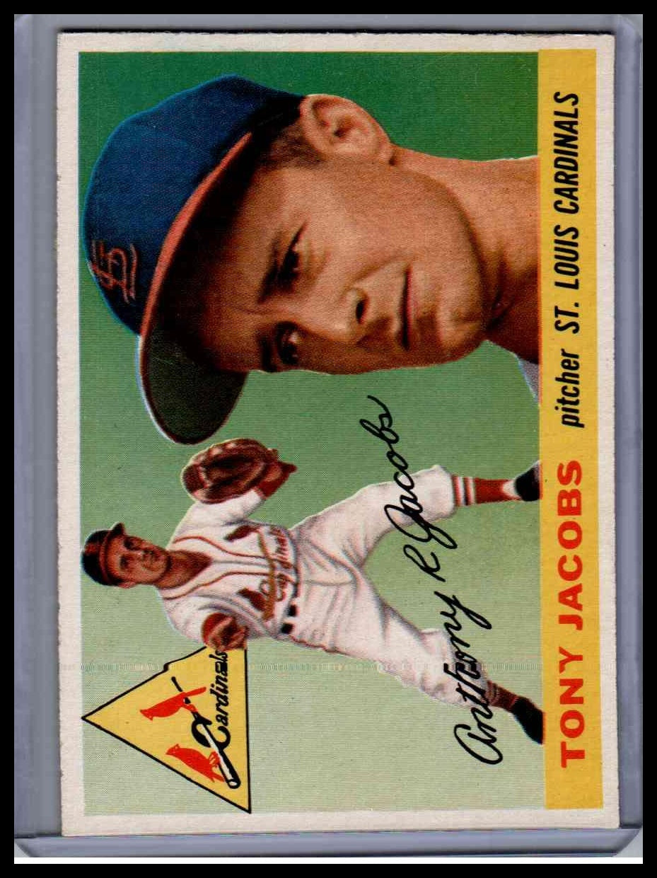1955 Topps Tony Jacobs #183