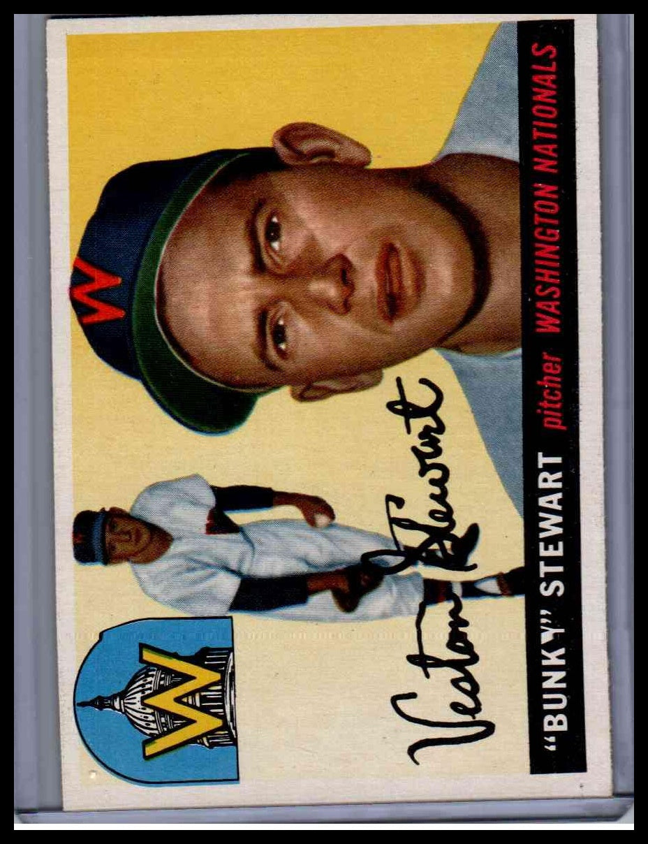 1955 Topps Bunky Stewart #136 RC