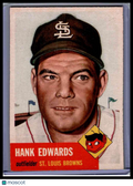 1953 Topps Hank Edwards #90