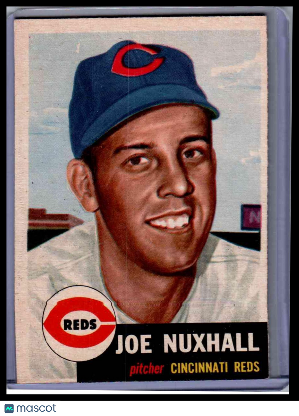 1953 Topps Joe Nuxhall #105