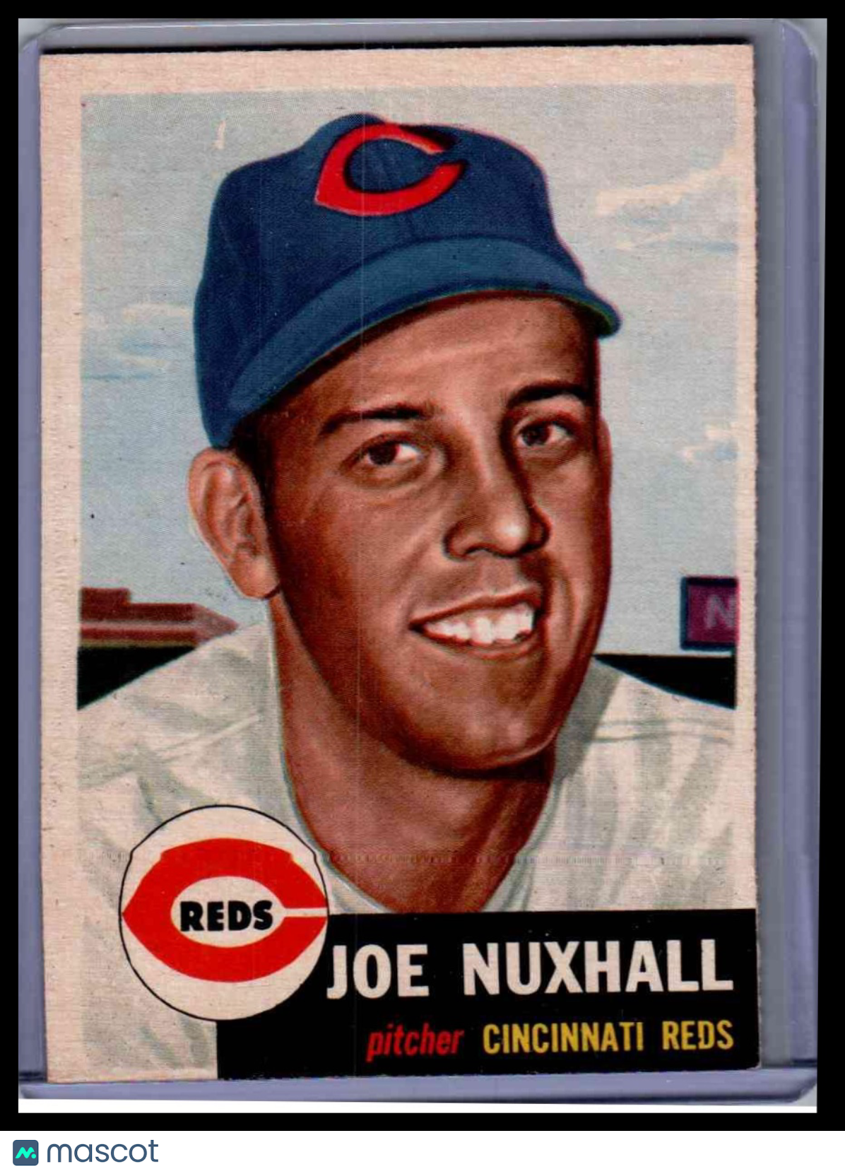 1953 Topps Joe Nuxhall #105
