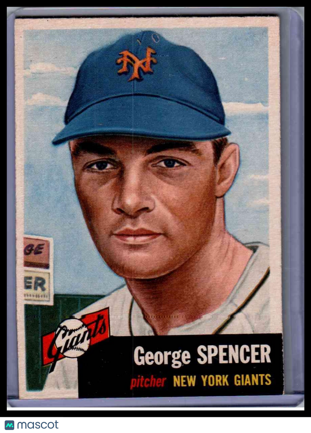 1953 Topps George Spencer #115