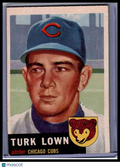1953 Topps Turk Lown #130