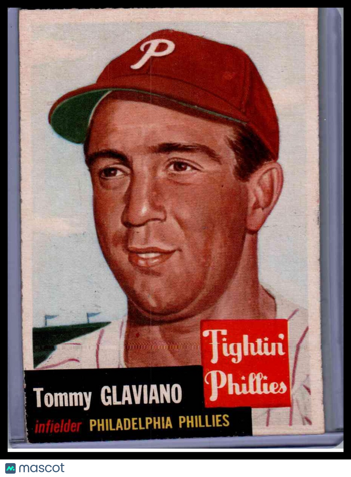 1953 Topps Tommy Glaviano #140
