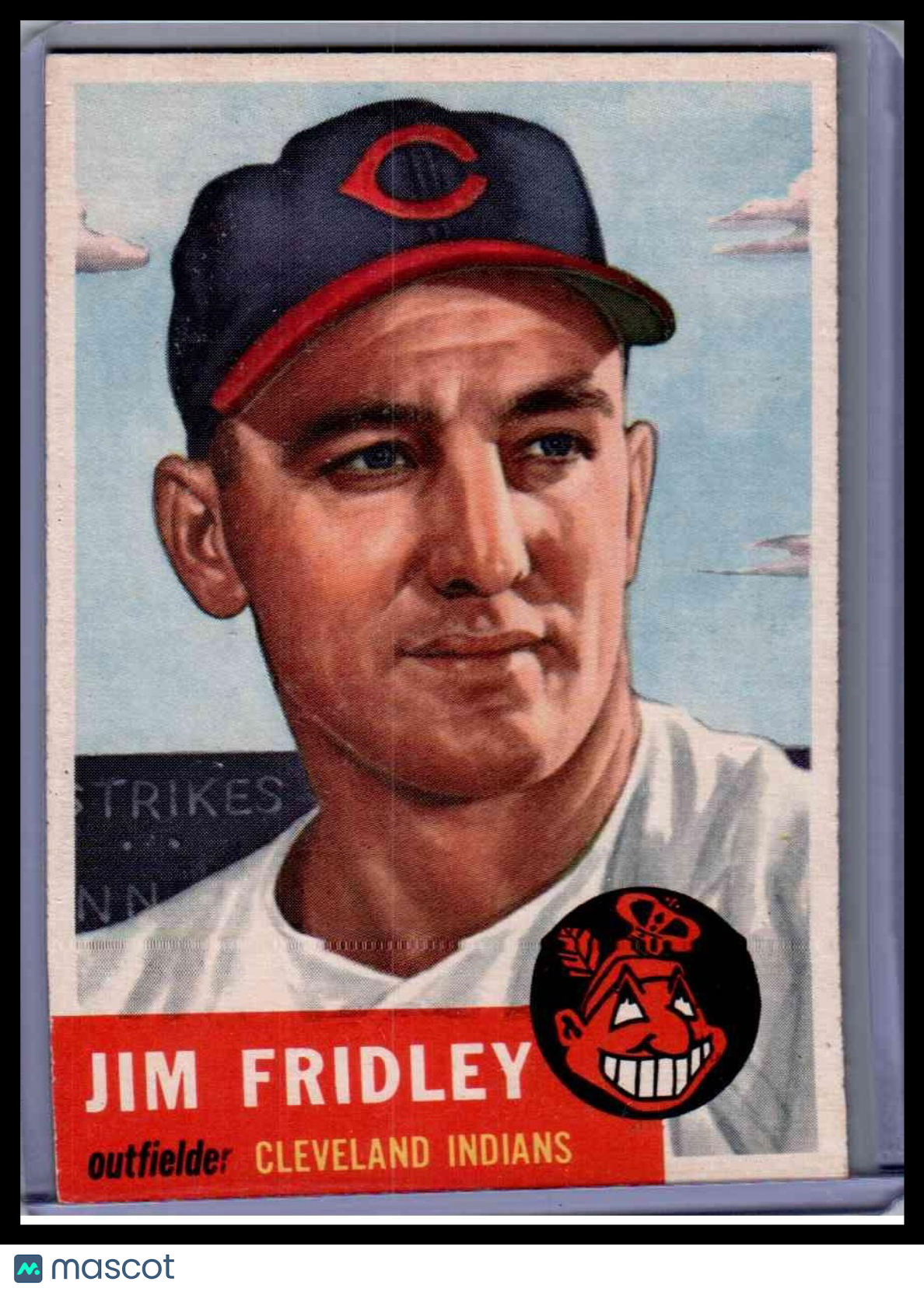 1953 Topps Jim Fridley #187