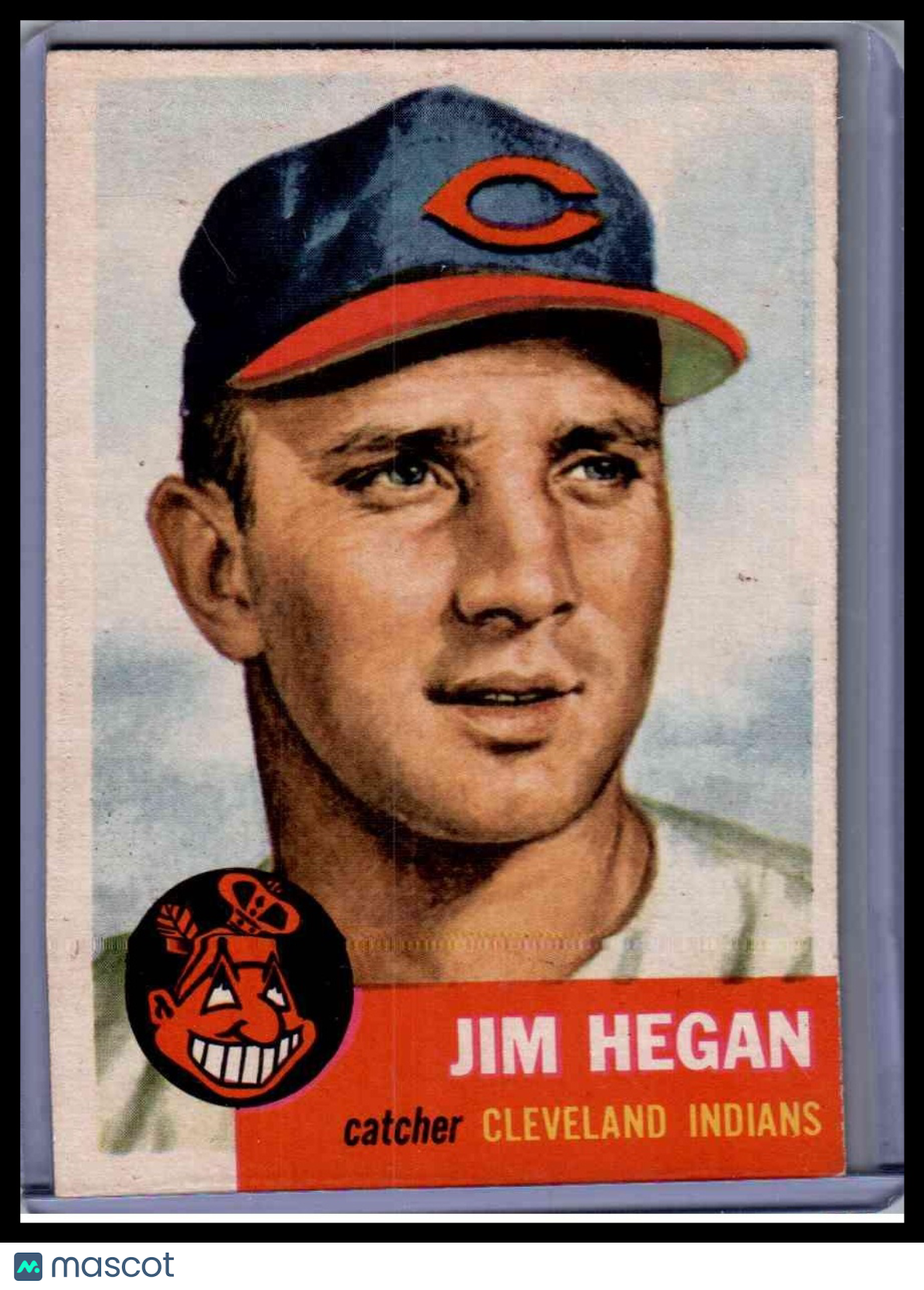 1953 Topps Jim Hegan #80