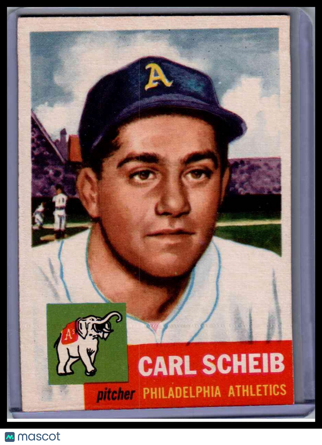 1953 Topps Carl Scheib #57