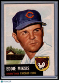1953 Topps Eddie Miksis #39