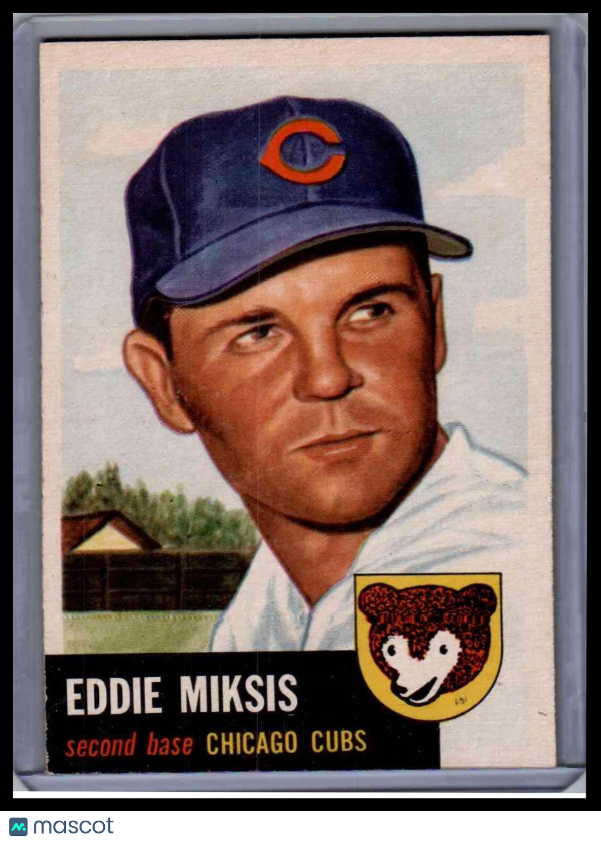 1953 Topps Eddie Miksis #39