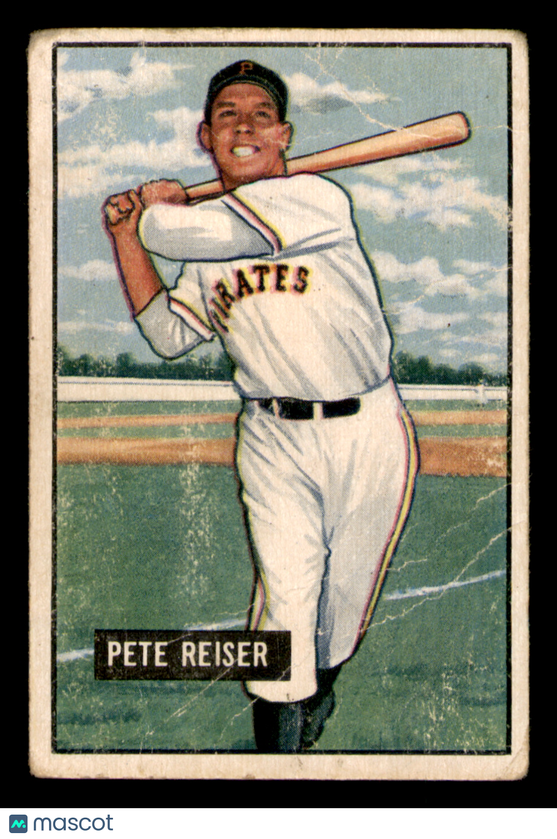 1951 Bowman Pete Reiser #238