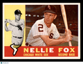 1960 Topps Nellie Fox #100 HOF