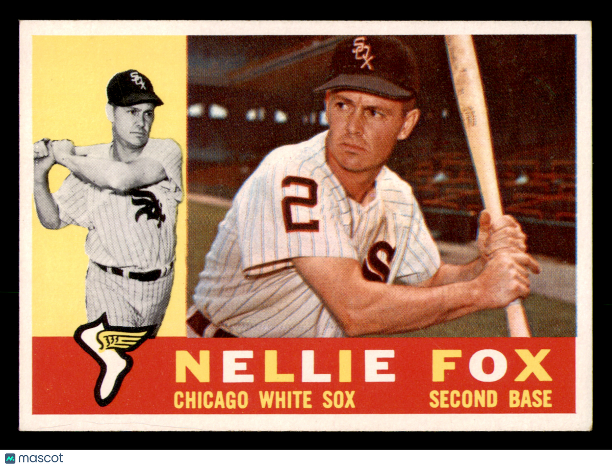 1960 Topps Nellie Fox #100 HOF