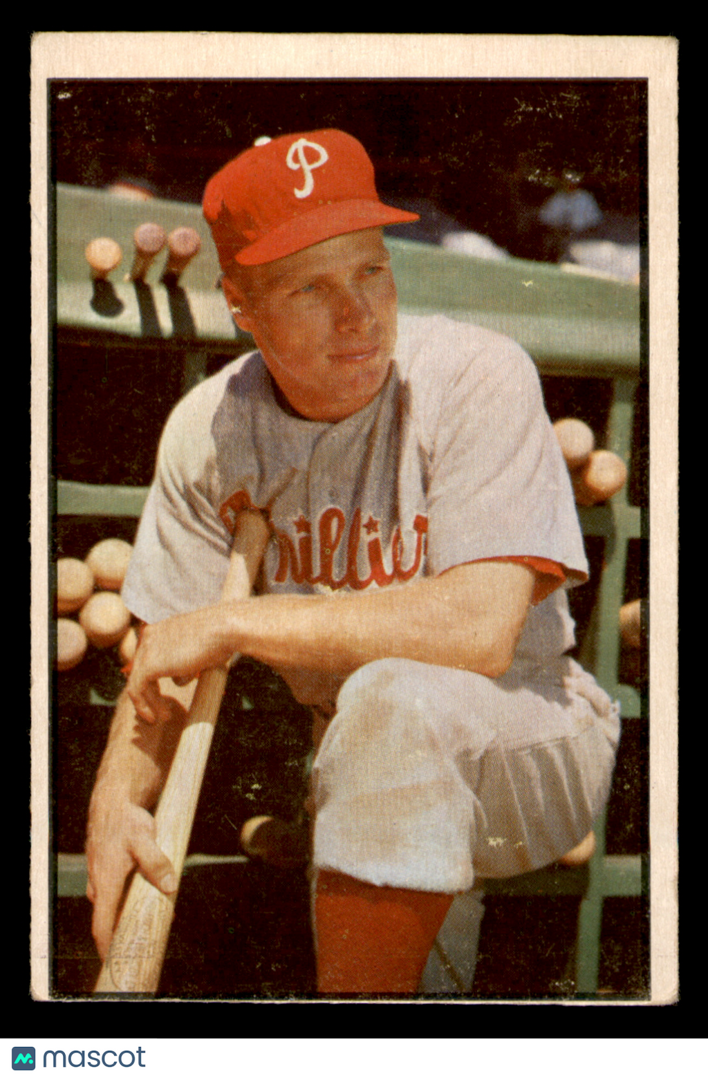 1953 Bowman Color Richie Ashburn #10 HOF