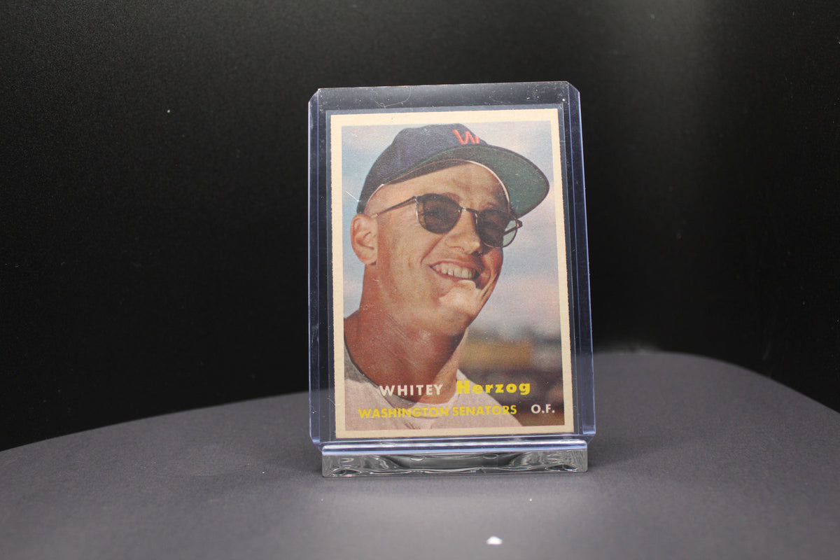 1957 Topps Whitey Herzog #29 HOF
