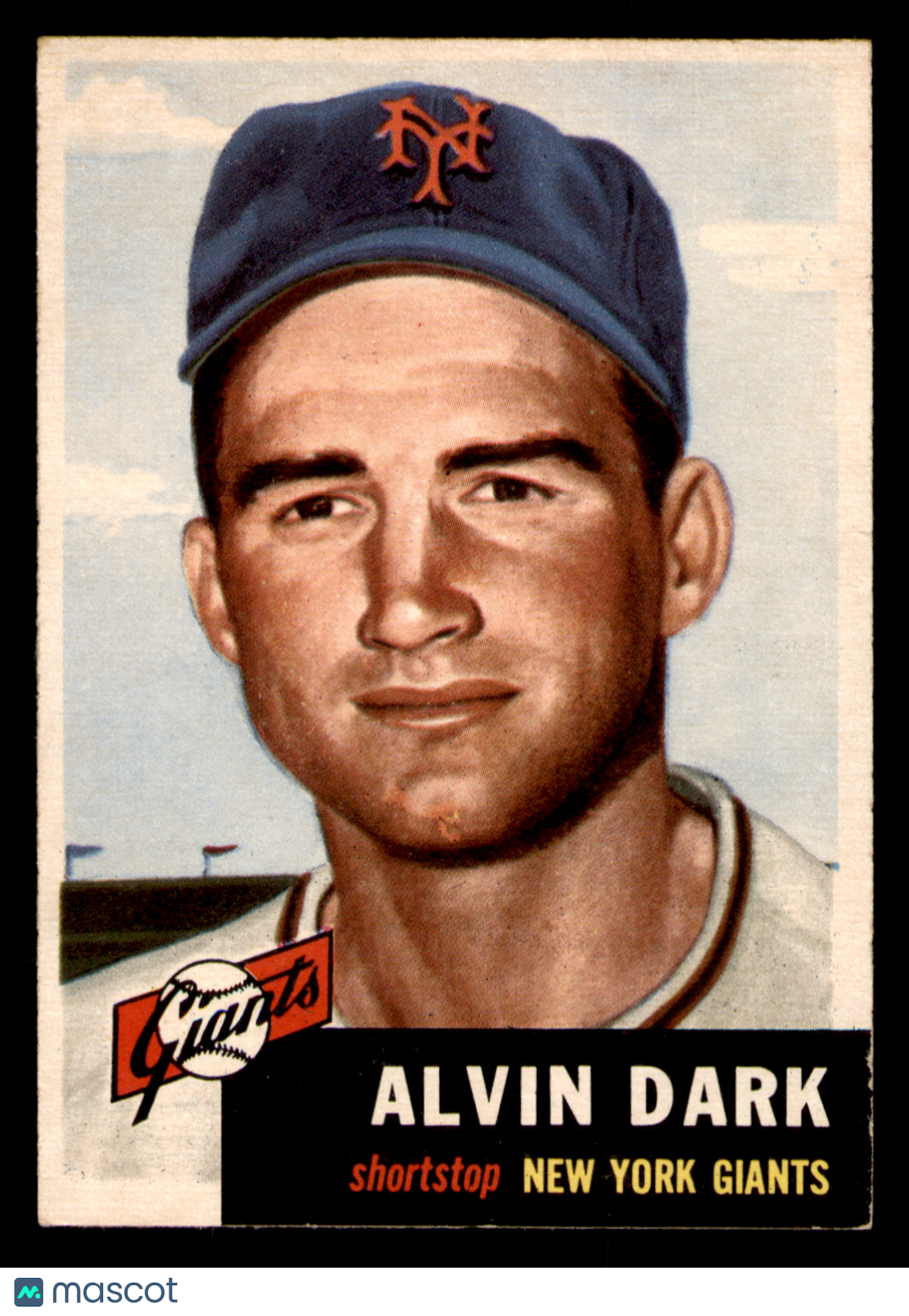 1953 Topps Alvin Dark #109