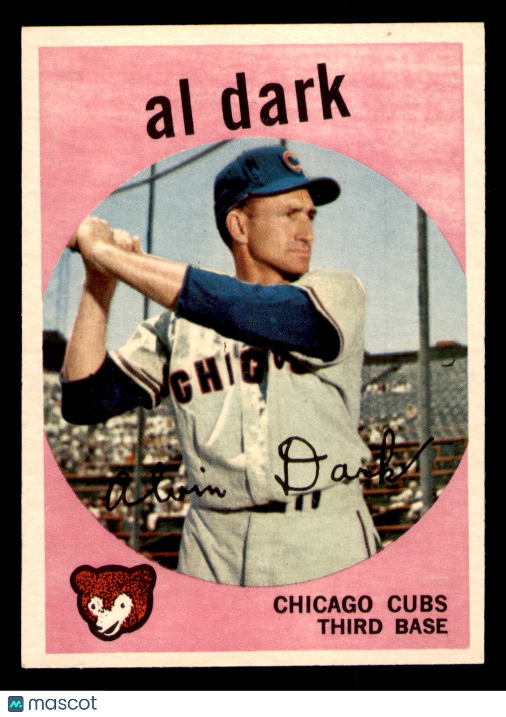 1959 Topps Al Dark #502