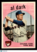 1959 Topps Al Dark #502