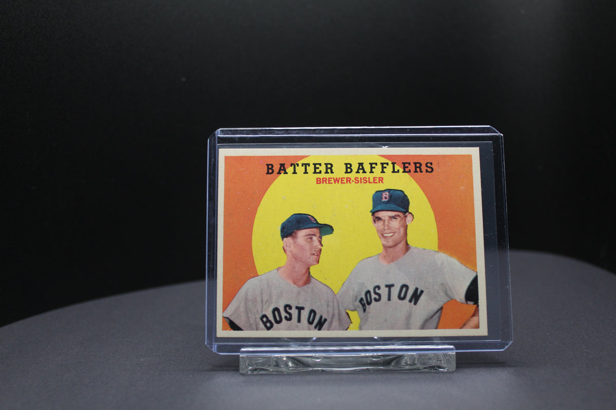 1958 Topps Batter Bafflers (Tom Brewer & Dave Sisler) #346