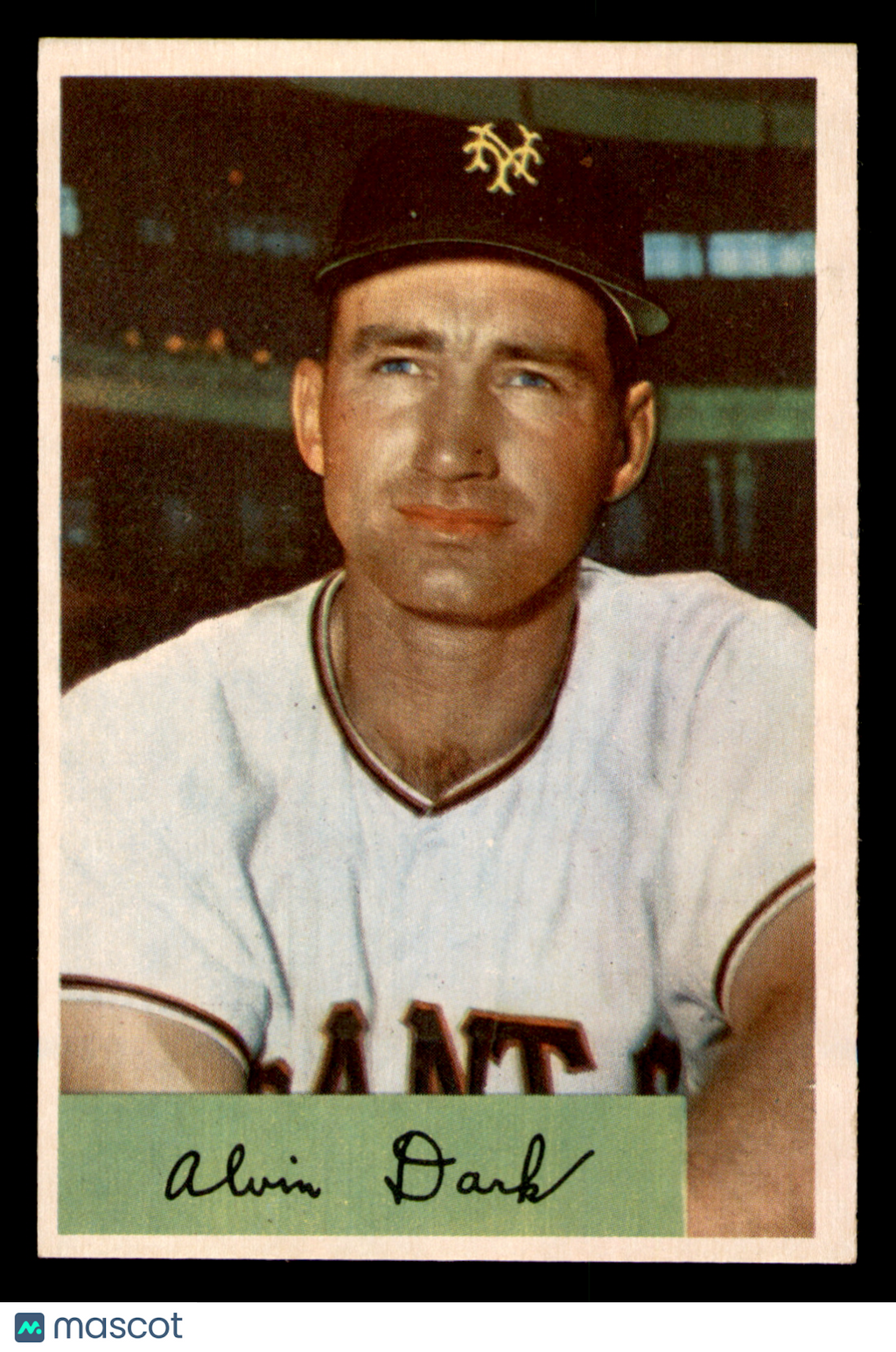 1954 Bowman Alvin Dark #41