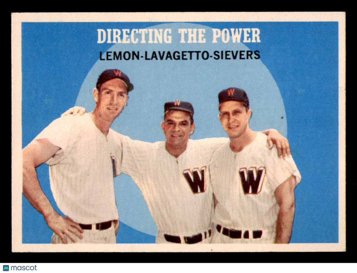 1958 Topps Directing the Power (Jim Lemon, Roy Sievers, Cookie Lavagetto) #74