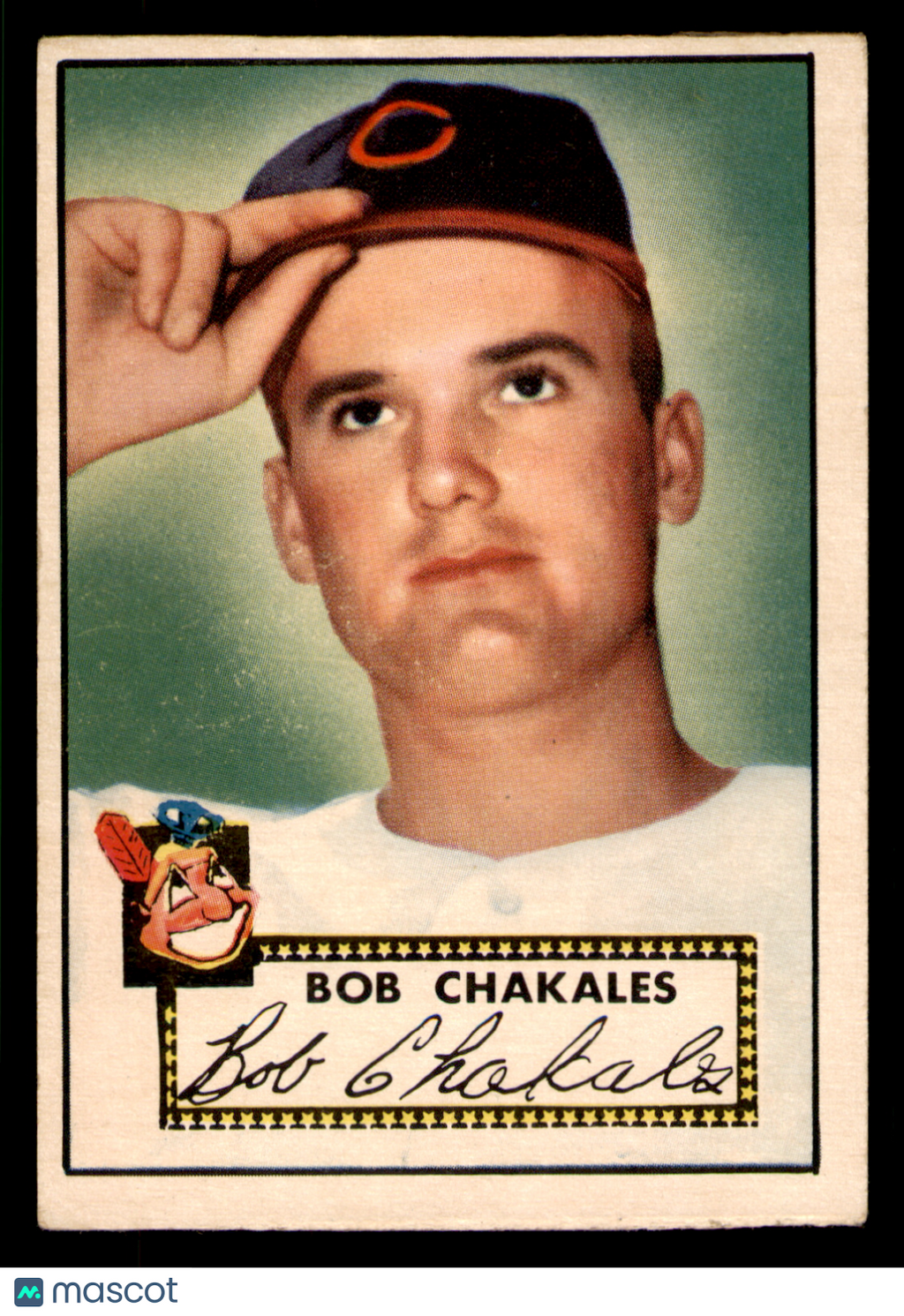 1952 Topps Bob Chakales #120 RC Vintage