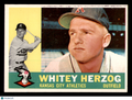 1960 Topps Whitey Herzog #92 HOF