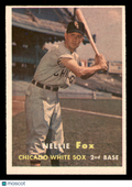 1957 Topps Nellie Fox #38 HOF
