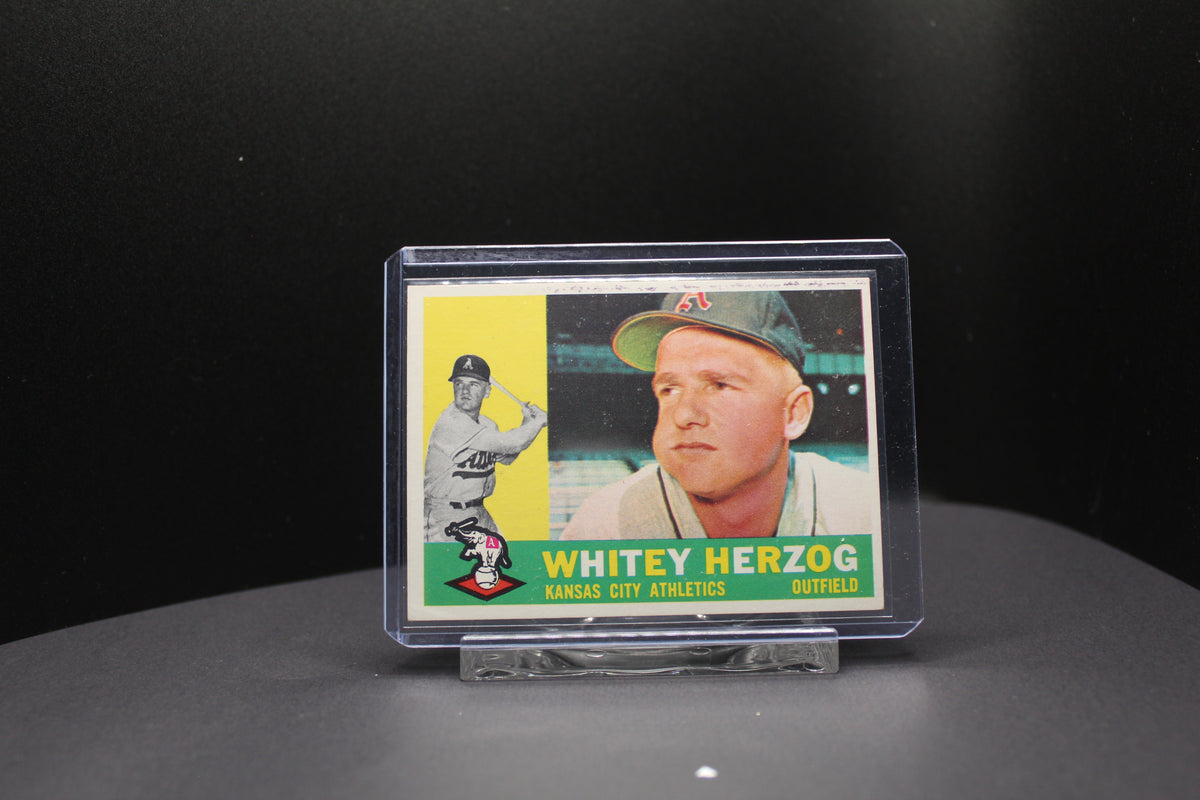 1960 Topps Whitey Herzog #92 HOF