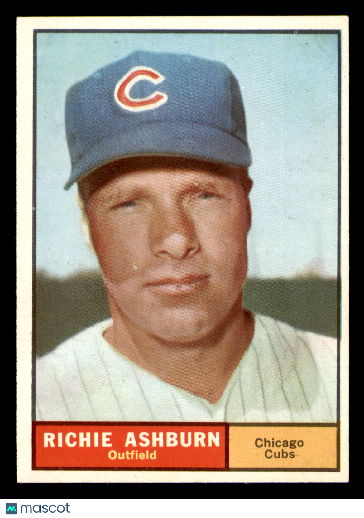1961 Topps Richie Ashburn #88 HOF
