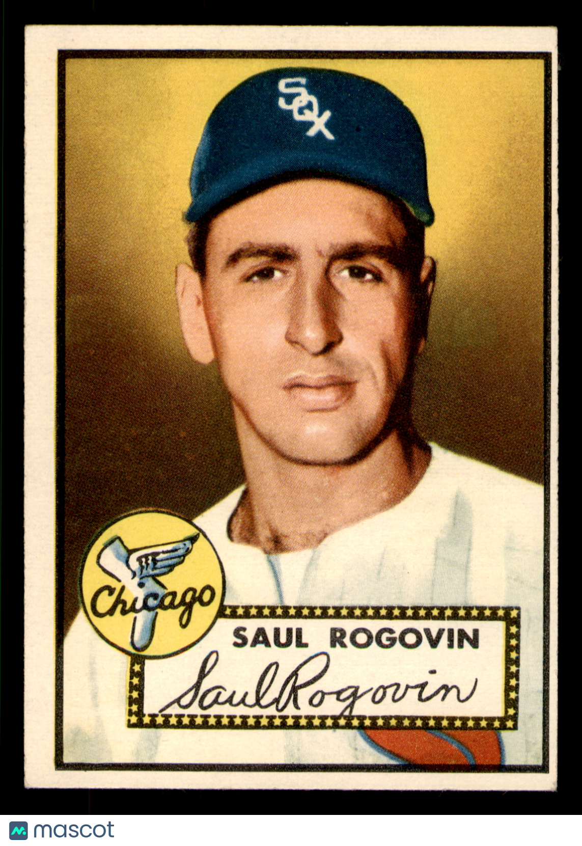1952 Topps Saul Rogovin #159