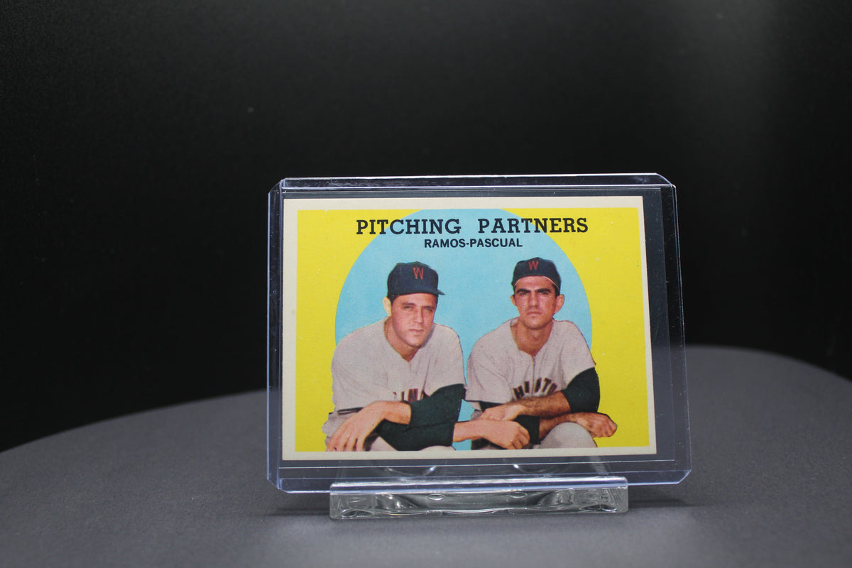 1958 Topps  Pitching Partners (Pedro Ramos & Camilo Pascual) #291