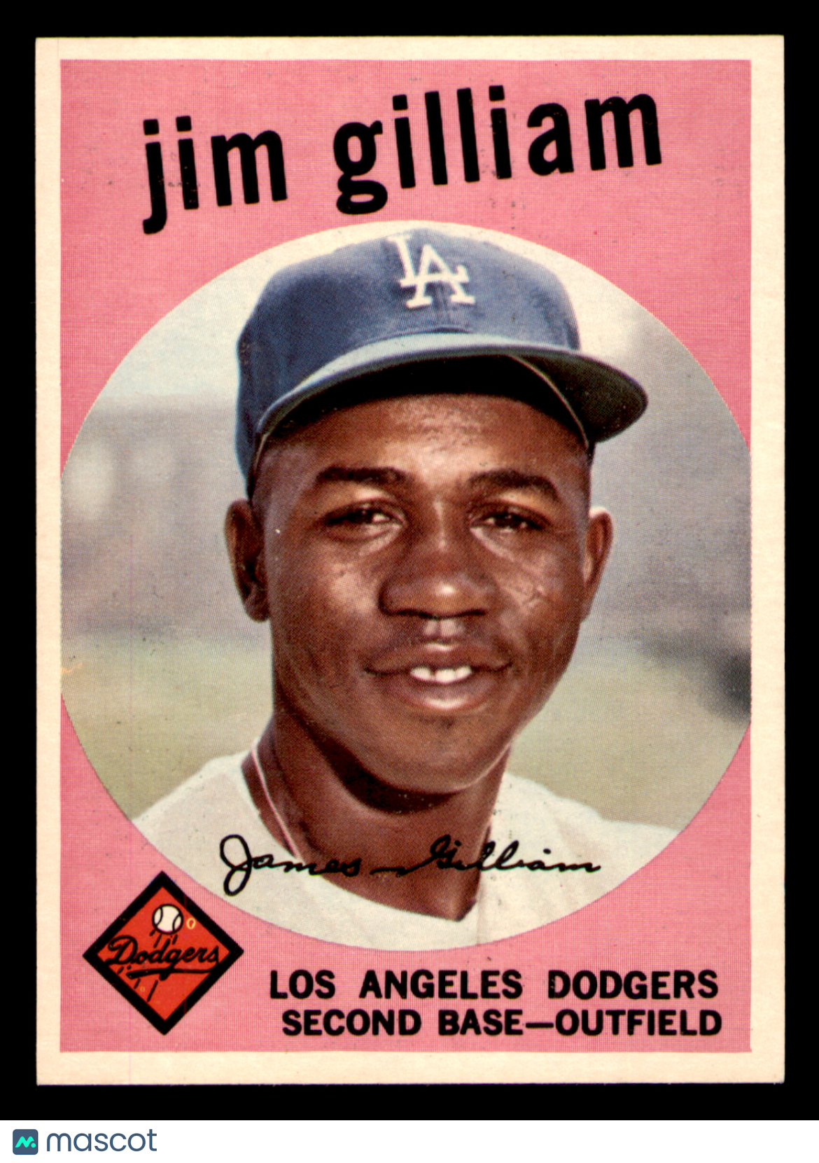 1959 Topps Jim Gilliam #306