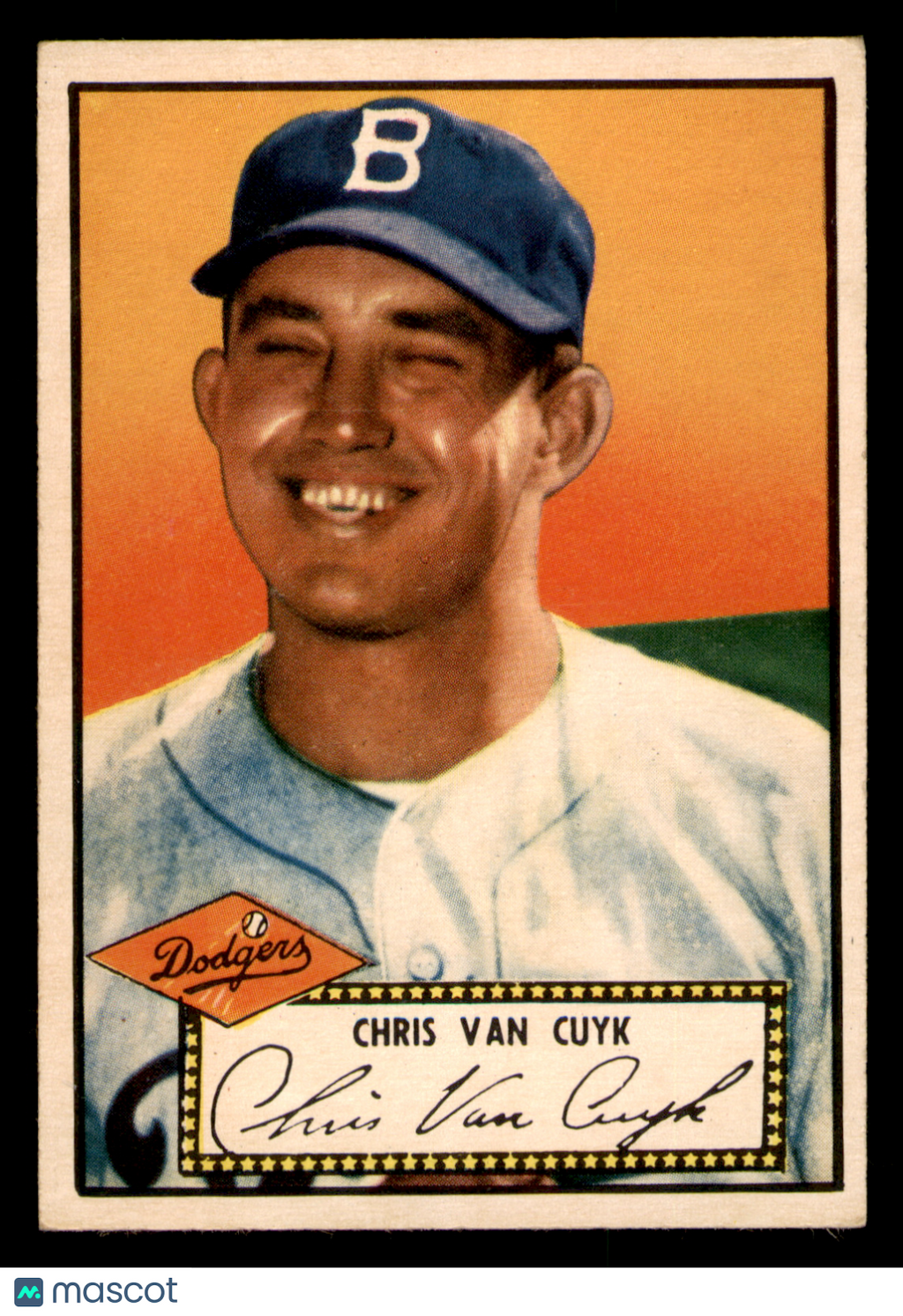 1952 Topps Chris Van Cuyk #53