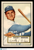 1952 Topps Rocky Bridges #239