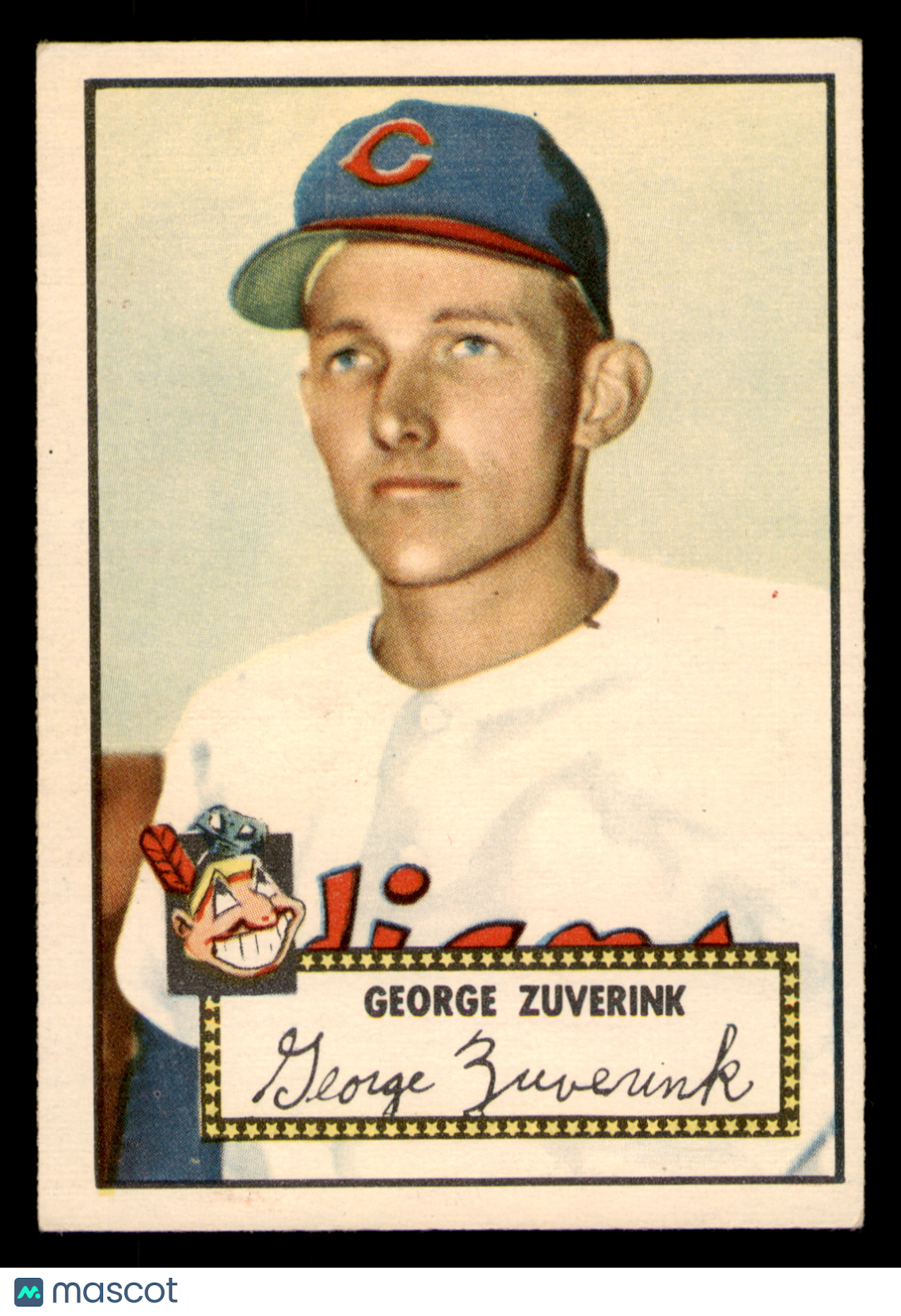 1952 Topps George Zuverink #199
