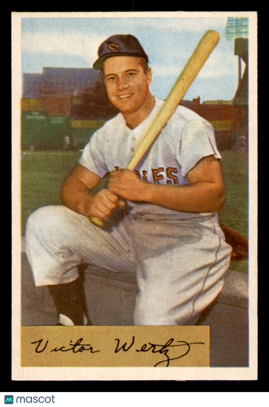 1954 Bowman Vic Wertz #21 [Base]