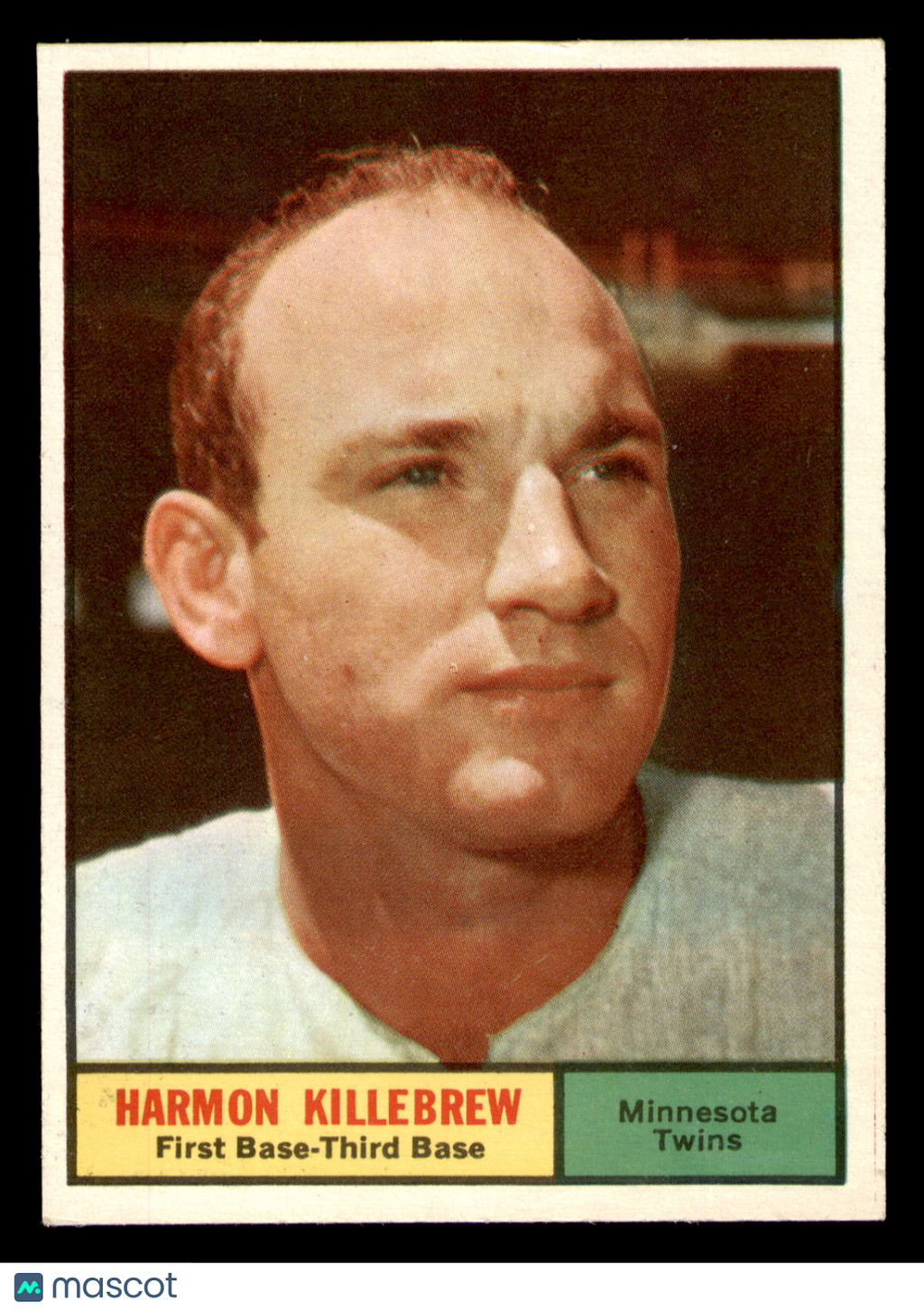 1961 Topps Harmon Killebrew #80 HOF Vintage Centered