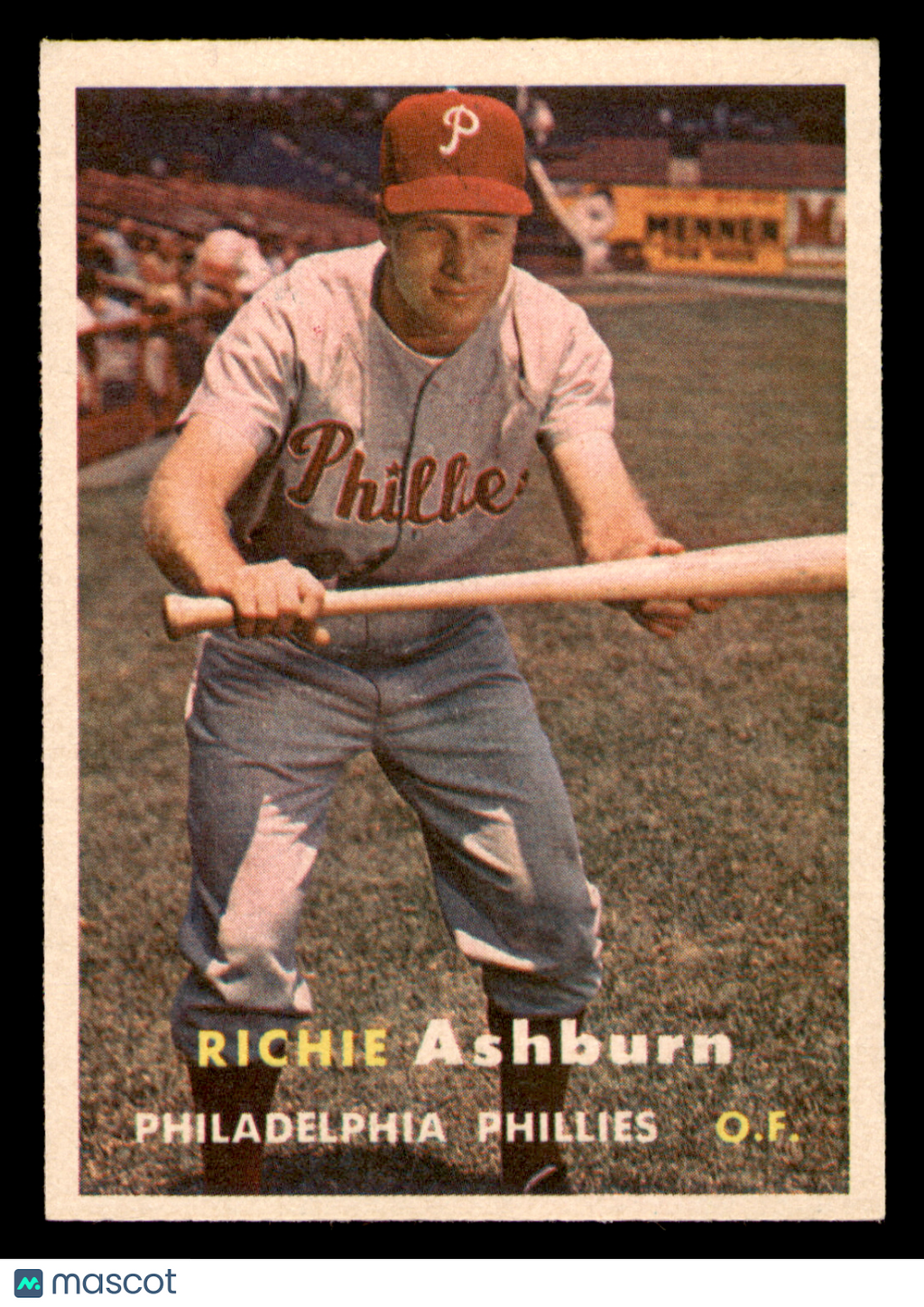 1957 Topps Richie Ashburn #70 HOF