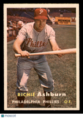 1957 Topps Richie Ashburn #70 HOF