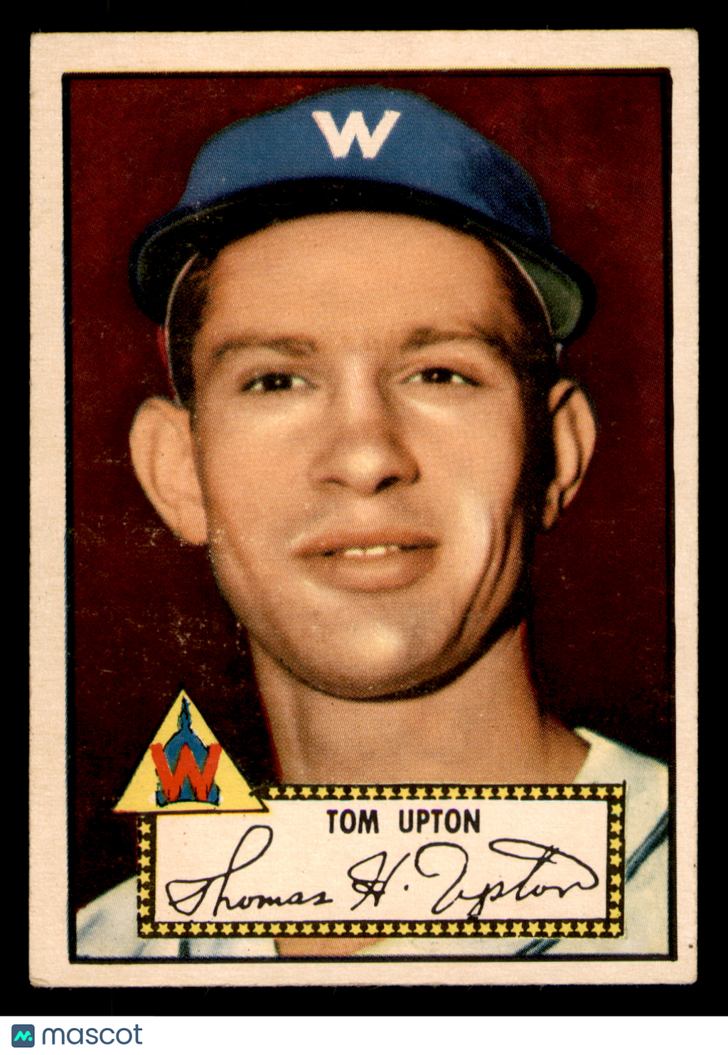 1952 Topps Tom Upton #71