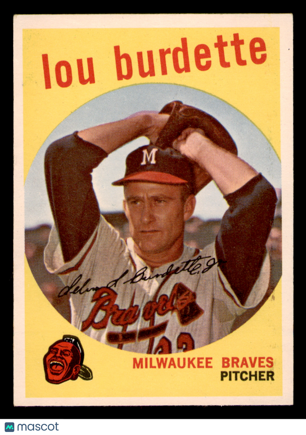 1959 Topps Lou Burdette #440