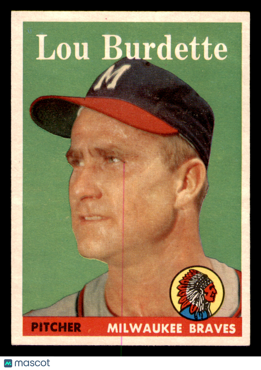 1958 Topps Lou Burdette #10