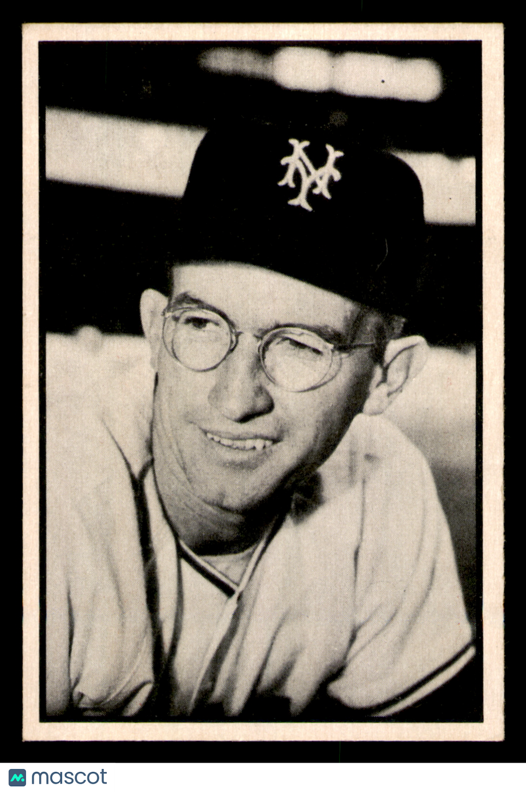 1953 Bowman Black & White Bill Rigney #3