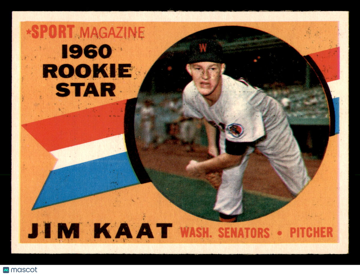 1960 Topps Jim Kaat #136